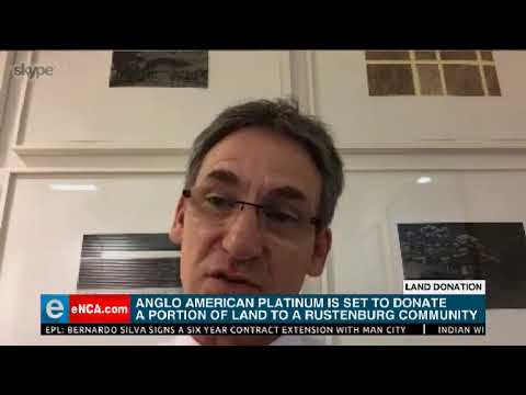 Anglo American Platinum to donate land to Rustenburg community