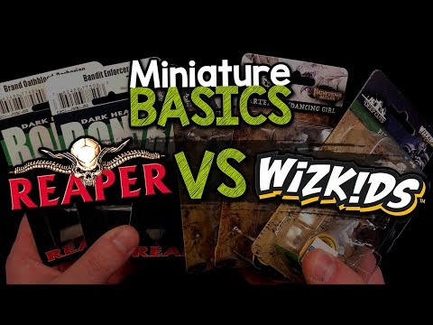 MINIATURE BASICS - Comparing the Two Major Budget Miniature Lines