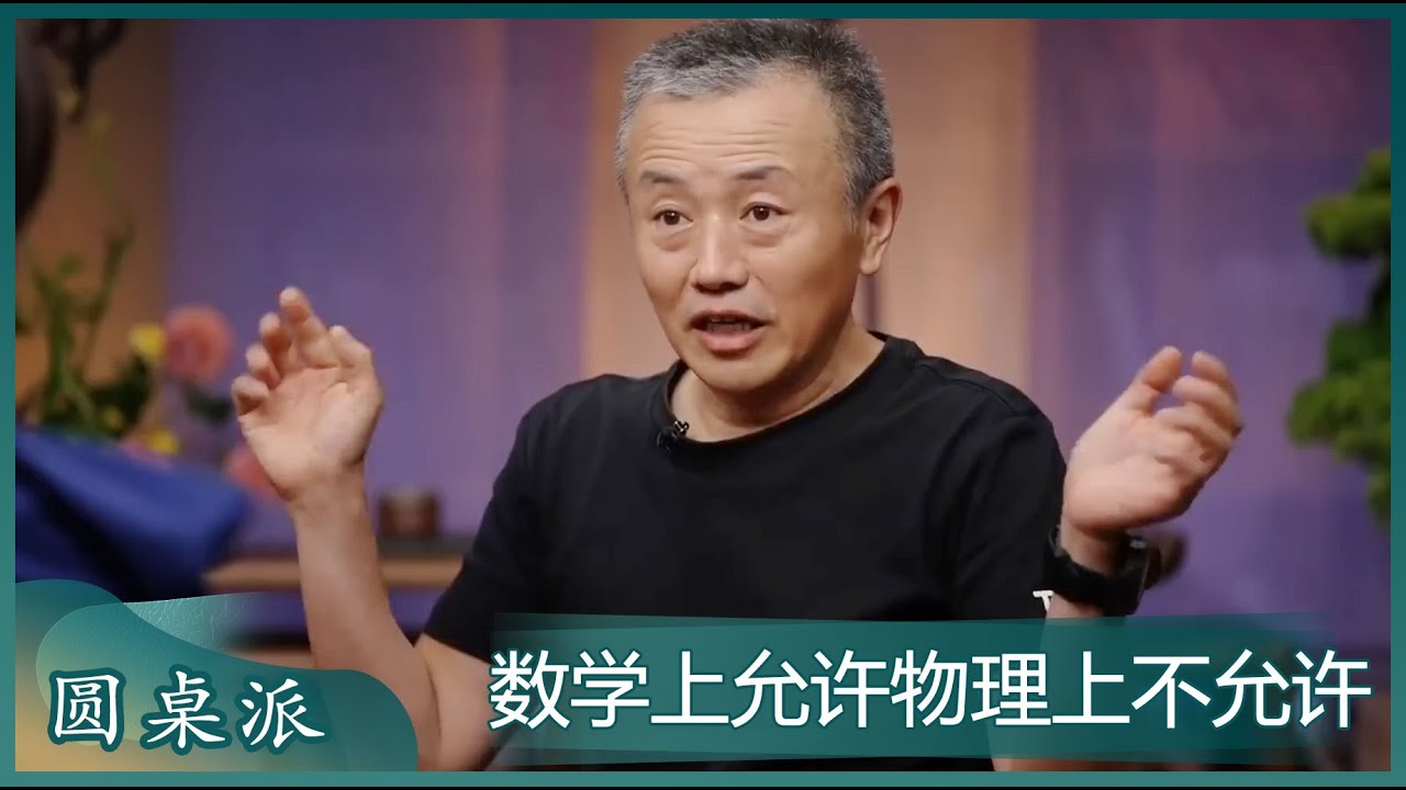 邓李才：数学上允许物理上不允许？ ！#圆桌派 #窦文涛