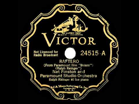 1934 Nat Finston & the Paramount Studio Orchestra - Raftero (instrumental)