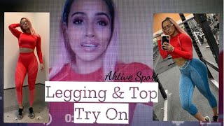 SPORTWEAR Try On: Aktive Sport Review | Contour Leggings & Top | Support Small Bus. & Female CEOs