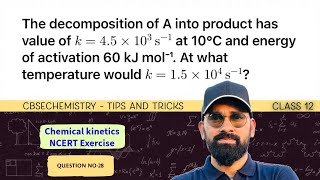 The decomposition of A into product has value of k = 4.5 | NCERT SOLUTIONS | OSB