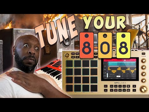 Don't Know How to Tune Your 808 on the MPC Live 2???? Watch This!!!!