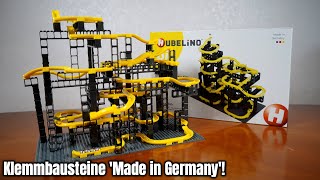 Luxus-Klemmbausteine: große Murmelbahn 'Hubelino PI' Starter Set Review!