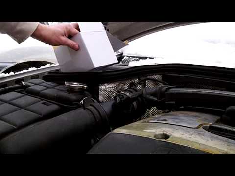 Mass airflow sensor MAF replacement Mercedes w202