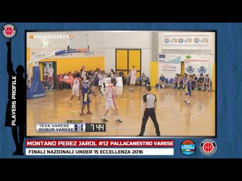 Players Profile: MONTANO PEREZ JAROL - Finali Nazionali U15 - 2016