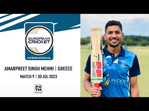 POTM: A.Singh Mehmi - CYP vs GRE | Highlights | ECI Czechia | 30 July 2023 | ECI23.102