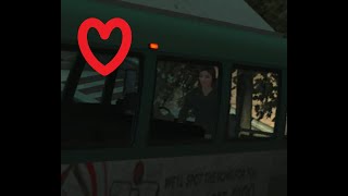 Couple takes the bus to break the routing - GTA IV
