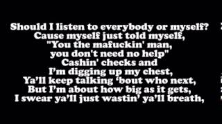 Drake    All Me ft  Big Sean &amp; 2 Chainz  Lyrics On Screen)