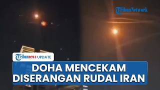 Langit Doha Bergemuruh Tengah Malam, Qatar Klaim Tembak Jatuh Jet dan Cegat Rudal Iran