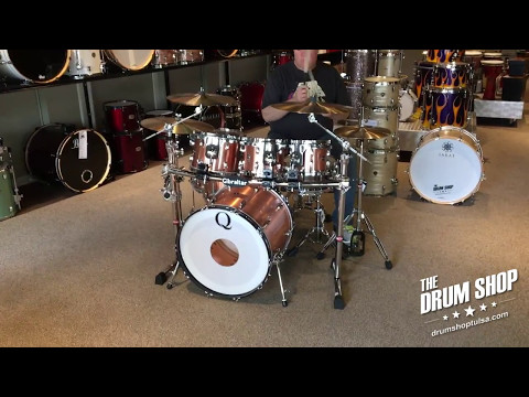 Q Drum Copper 6pc Shell Pack - Gear Demo - The Drum Shop
