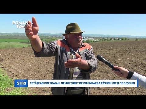 Cetățean din Traian, nemulțumit de diminuarea pășunilor și de deșeuri