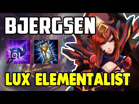 NEW ELEMENTALIST LUX MID SPOTLIGHT | BEST SKIN EVER | NEW META FULL AP - TSM Bjergsen