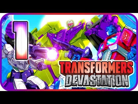Transformers: Devastation Walkthrough Part 1 (PS4, XB1, PS3, X360) No Commentary - Chapter 1 Part 1