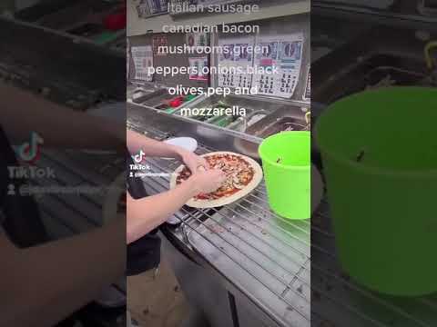 Papajohns the works pizza