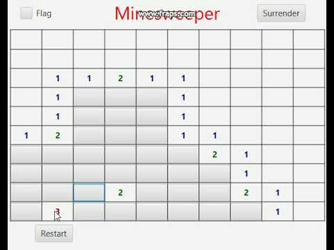 Javafx Minesweeper