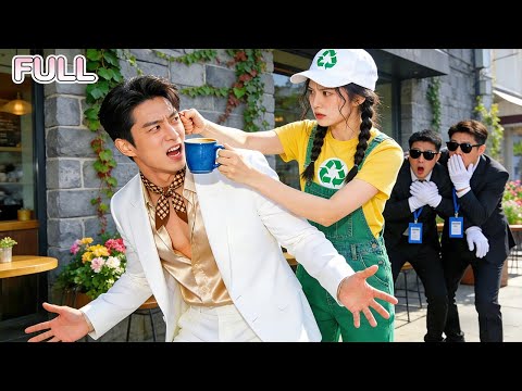 No One Talks Back to the CEO—Until an Eco Girl Forces Him to Finish His Own Half Cup. He Falls First