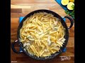 Crispy Lemon Chicken Pasta Bake