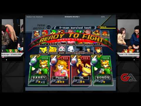 STS 3 Melee - Bodunga (Fox) + Stanklord (Fox) vs. Fizzle (DK) + Dr. Greenthumb (Peach)