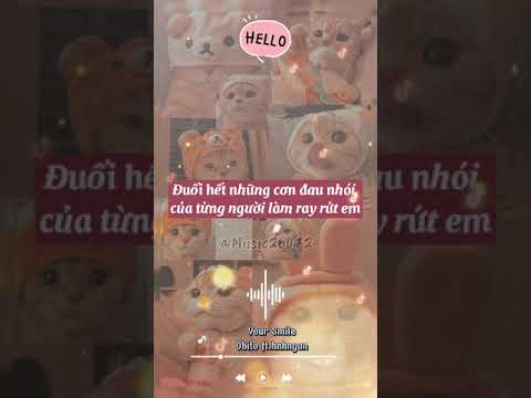 "YOUR SMILE" Obito ft.hnhngan live - Lyrics