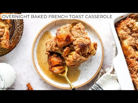 Baked French Toast Casserole Recipe