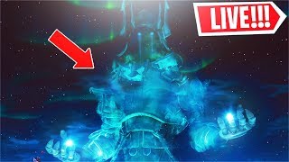 *NEW* The Fortnite ICE STORM Event LIVE! (Map is COVERED in Snow)