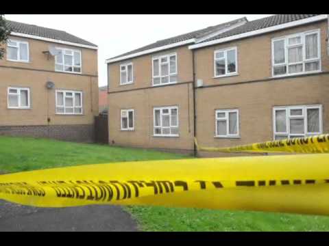 Discovery of a body at a house in Northumberland Street, Normanton, Derby
