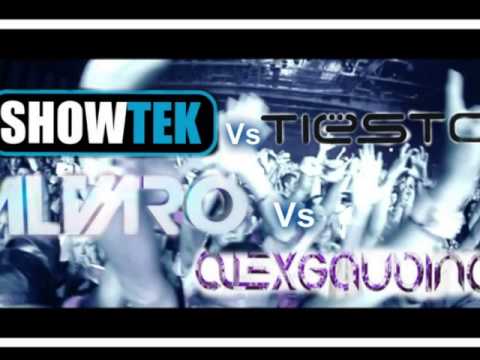 Showtek & Tiesto Vs Alvaro Vs Alex Gaudino - Calabria Make the Crowd Go