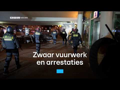 Zo ging het er aan toe bij anti-azc-demonstraties in Houten en Uithoorn | RTL Nieuws