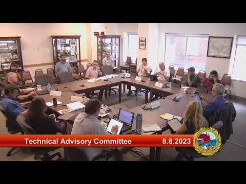 8.8.2023 Technical Advisory Committee Work Session