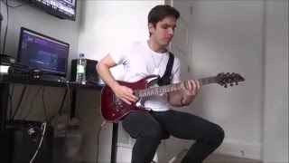 FALLUJAH | The Void Alone | FULL GUITAR COVER (NEW SONG 2016)‎