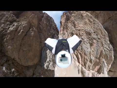 The "Death Star" wingsuit line Italy '21
