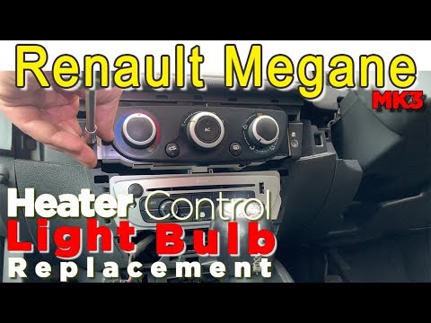 YouTube video about: How to replace climate control bulbs?