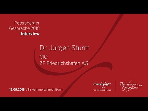Dr. Jürgen Sturm: Interview