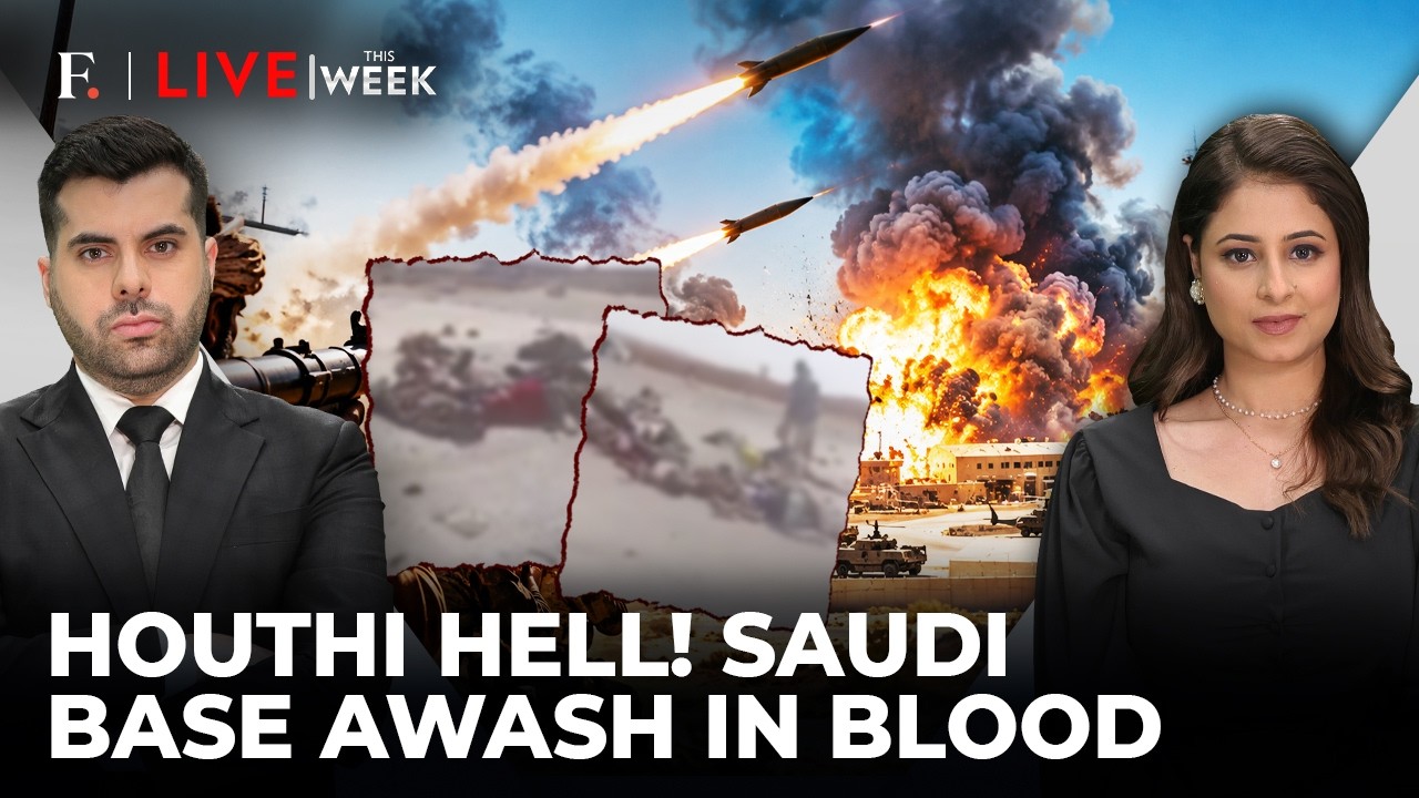 Houthi Strike Carnage: Gruesome Footage Shows Aftermath at Saudi Base | Firstpost Live