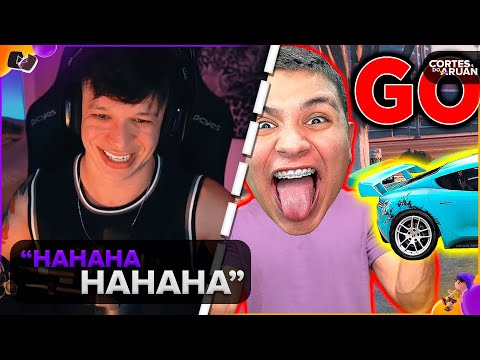 ARUAN REAGE: ROUBEl UM CARRO E VENDI POR 800 MIL no GTA RP 😂 (Paulinho o LOKO) - Cortes do Aruan