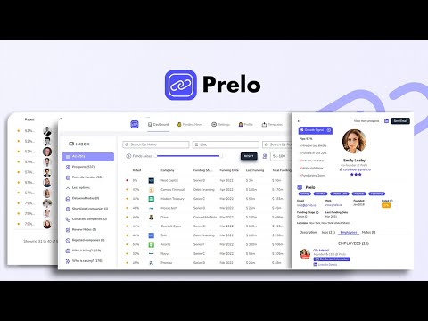 Prelo Lifetime Deal $65 - Generate leads from growing Startups | Prelo Review