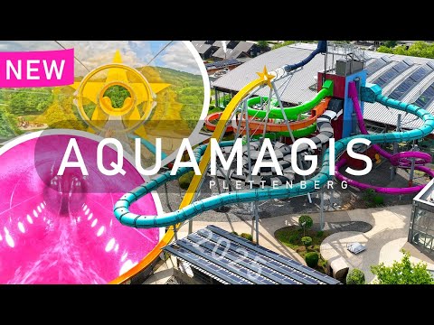 Inkl. NEUER Rutsche: Alle Wasserrutschen im AquaMagis Plettenberg! 2025 POV 4K