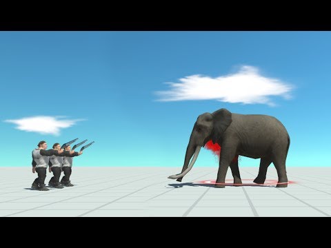 3 SLOW MO vs EVERY UNIT - Animal Revolt Battle Simulator