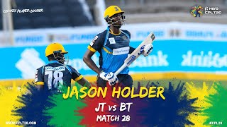 MATCH 28 KEY PLAYER  JASON HOLDER  #CPL20 #JTvBT  