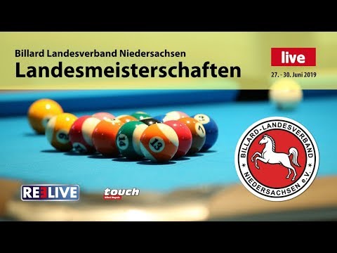 Landesmeisterschaft 14.1 im Billard Landesverband Niedersachsen powered by REELIVE
