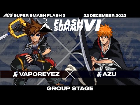 VaporeyeZ (Sora) vs Azu (Ichigo) - Group Stage - Flash Summit VI