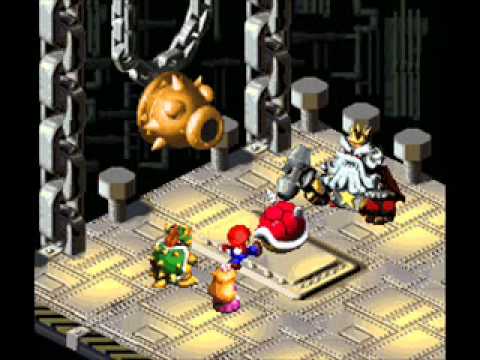 Super Mario RPG Legend of the Seven Stars - Fight against Smithy