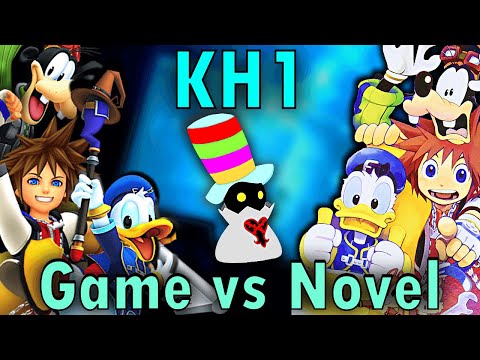 Kingdom Hearts 1: Game vs. Novel
