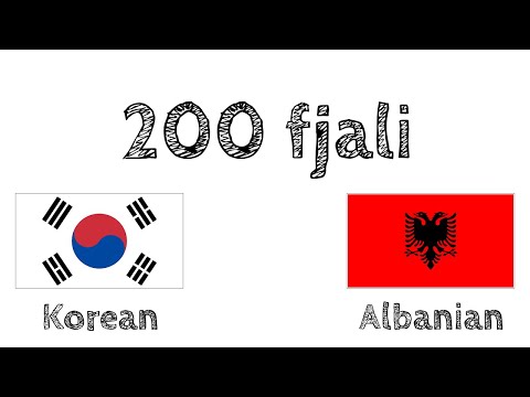 200 fjali - Koreanisht - Shqip