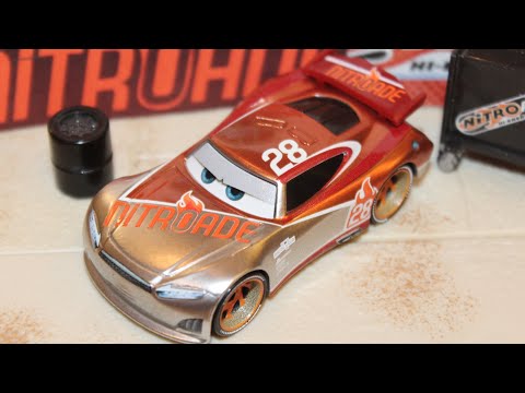 Mattel Disney Cars 3 Silver Tim Treadless (Next-Gen Nitroade Piston Cup Racer - Silver Collection)