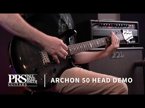 PRS Archon 50 2-Channel Electric Guitar Tube Amp Head, Black image 4