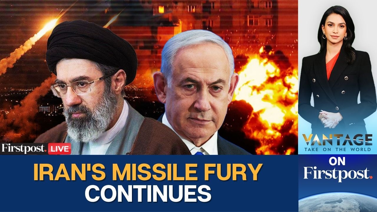 LIVE: Iran's Cluster Munitions Hit Israel, Kuwait Airport Struck | Vantage on Firstpost