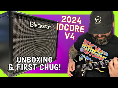 NEW 2024 BLACKSTAR IDCORE V4 40 - UNBOXING AND INSTANT METAL TONES