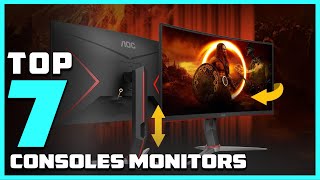 Top 7 Best Monitors For Consoles in 2025 | In-Depth Reviews & Buying Guide